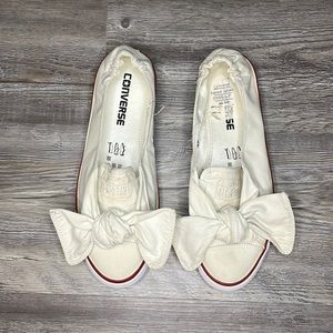 Converse white slides